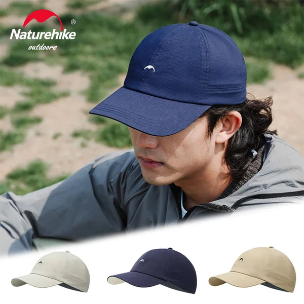 Naturehike Outdoor Sun Protection Duck Bill Cap Spring Summer Solid Color Baseball Cap Sunshade Hat Sports Hat Baseball Hats