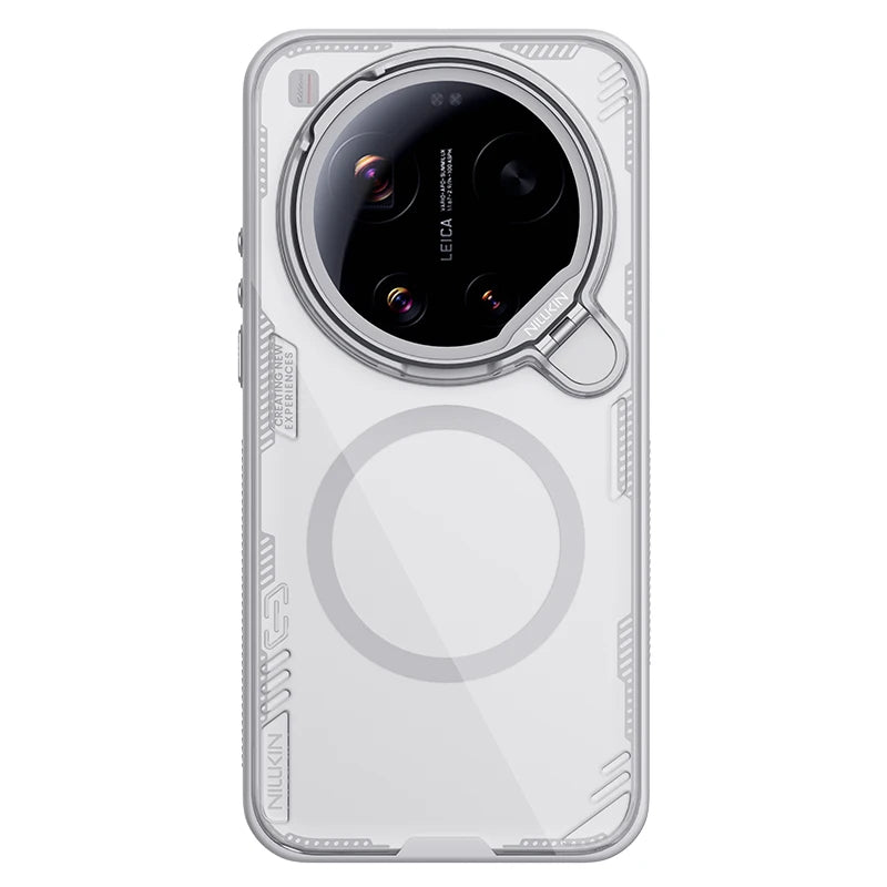 NILLKIN For Xiaomi 17 Ultra Magsafe Case Iceblade Prop With Camera Holder Shockproof Back Cover for Mi 17 Ultra Magnetic Case
