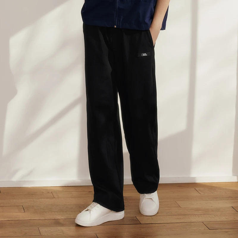 Semir Casual Pants Men Spring Loose Straight Leg Minimalist Versatile Comfortable Daily Wear Stylish Long Trousers