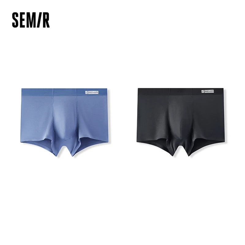 ខោខ្លីបុរស Semir ធ្វើពីក្រណាត់ប្រឆាំងបាក់តេរី វាយនភាពប៉ាក់ ទន់រលោង រដូវស្លឹកឈើជ្រុះ ឆ្នាំ២០២៦ ផាសុកភាពប្រចាំថ្ងៃ មានអារម្មណ៍ស្រួល និងមានខ្យល់ចេញចូលបានល្អ ទំហំមធ្យម