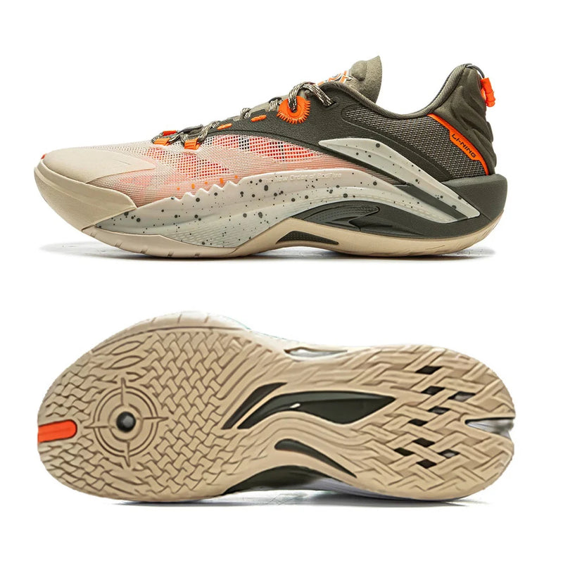 Li-Ning Men's BADFIVE SNIPER I SUPER On Door Basketball Shoes BOOM Cushion Wearable LiNing Stable Support Sports Sneaker ABFV005