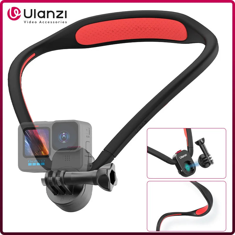 ជើងទ្រកម៉ាញេទិក Ulanzi Go-Quick II សម្រាប់ GoPro Hero 13 12 11 10 9 8 សម្រាប់គ្រឿងបន្លាស់កាមេរ៉ា Insta360 DJI Osmo Action