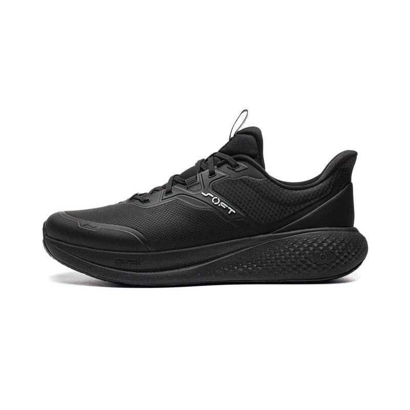 ស្បែកជើងបុរស Li-Ning SOFT GO 3 V4 របៀបរស់នៅ COMFOAM ការពារទឹក និងខ្យល់ចេញចូលបាន ស្បែកជើងទាន់សម័យ LiNing AGLW161