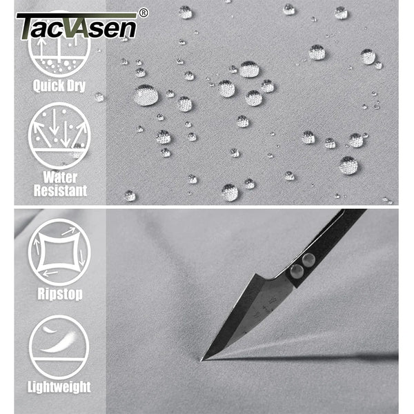 TACVASEN Quick Dry Athletic Running Shorts with Zipper Pockets Men's Summer Shorts for Gym Training Workout Hiking Casual Shorts