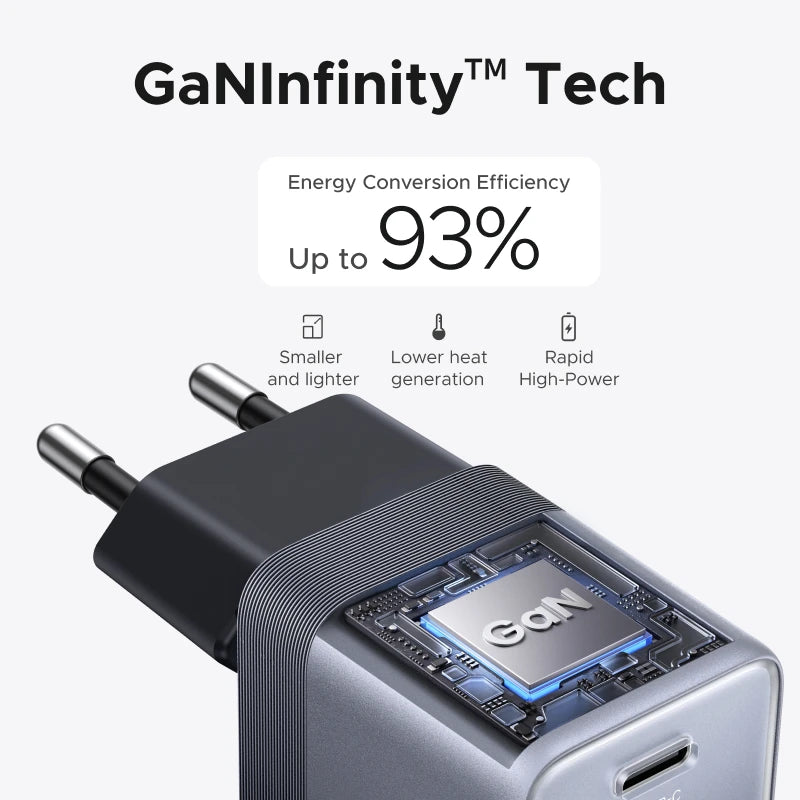 【Ultra Mini】UGREEN Nexode Air  45W GaN Charger USB C Fast Charger PD3.0 PPS For iPhone 18 17 Pro Samsung S26  Tablet Macbook Air