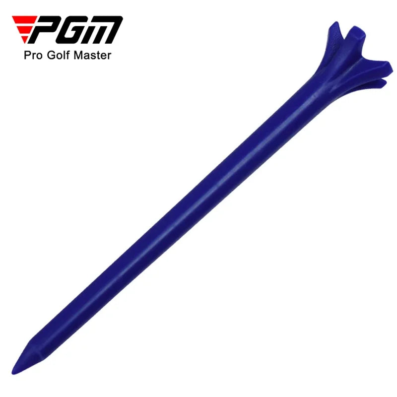 50pcs Golf Plastic Tees 70mm Five Claw Ball Stud Random Color ST01