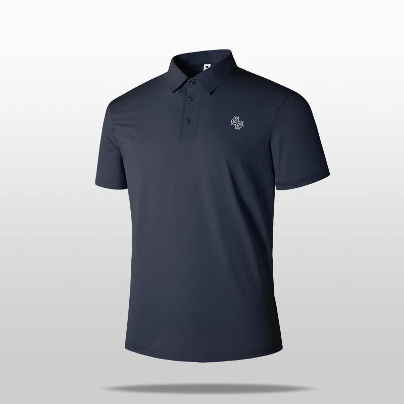 SBWL High-quality Summer Men's Outdoor Sports Golf Polo Shirt for Casual Running Sports Short-sleeved Design POLO Tops