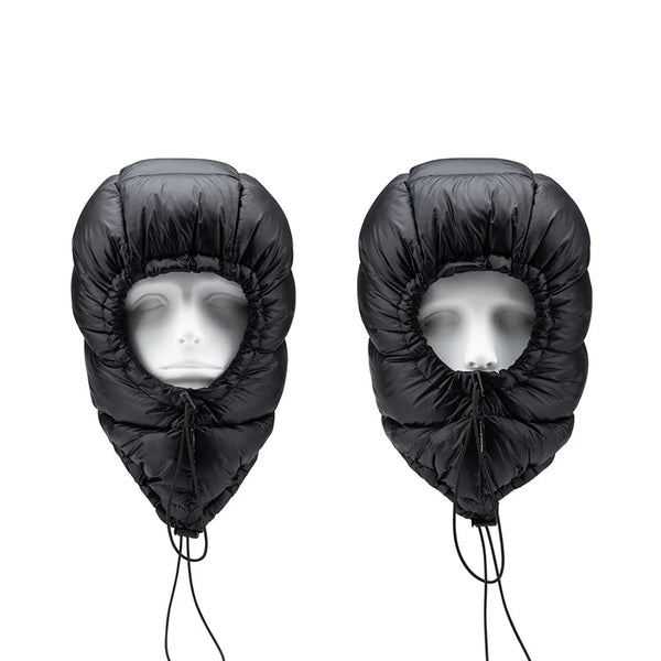 មួក Naturehike Down Hat Goose Duck Velvet មួកកីឡាក្រៅផ្ទះការពារទឹកជ្រាបសម្រាប់រដូវរងា មួកសម្រាប់បោះតង់ ឡើងភ្នំ មួកត្រជាក់ មានខ្សែចង