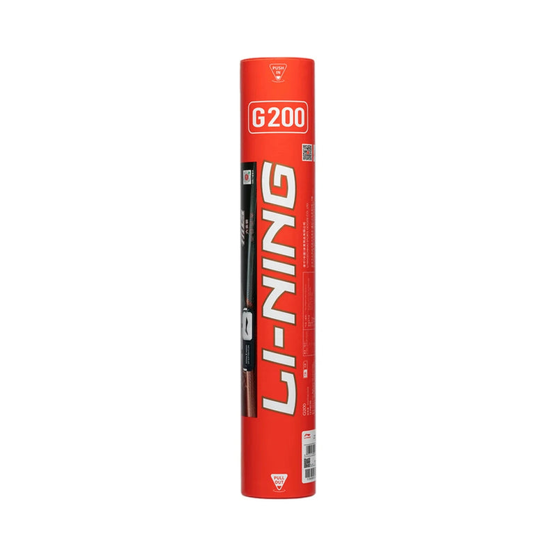 បាល់វាយសី Li-Ning Unisex G200 12 ដុំ មានស្ថេរភាព ប្រើប្រាស់បានយូរ ល្បឿន 76 LiNing រោមពពែ AYQR014