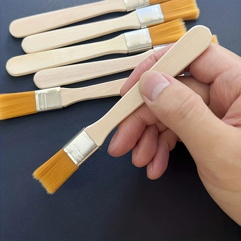 3/6pack Short Handle Paint Brush Set Oil painting brushes,for Canvas Acrylic Oil Watercolor Artist Hobby. Painting Supplies.