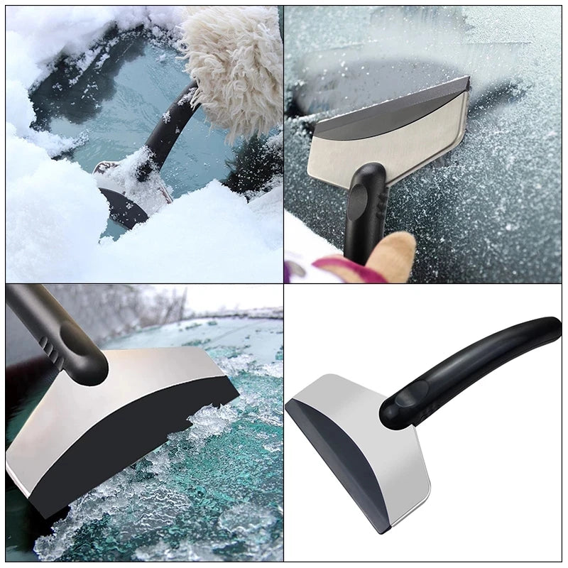1/2PCS Durable Car Windshield Snow Shovel Snow Removal Scraper Ice Shovel Window Cleaning Tool For All Car Accessories shovel