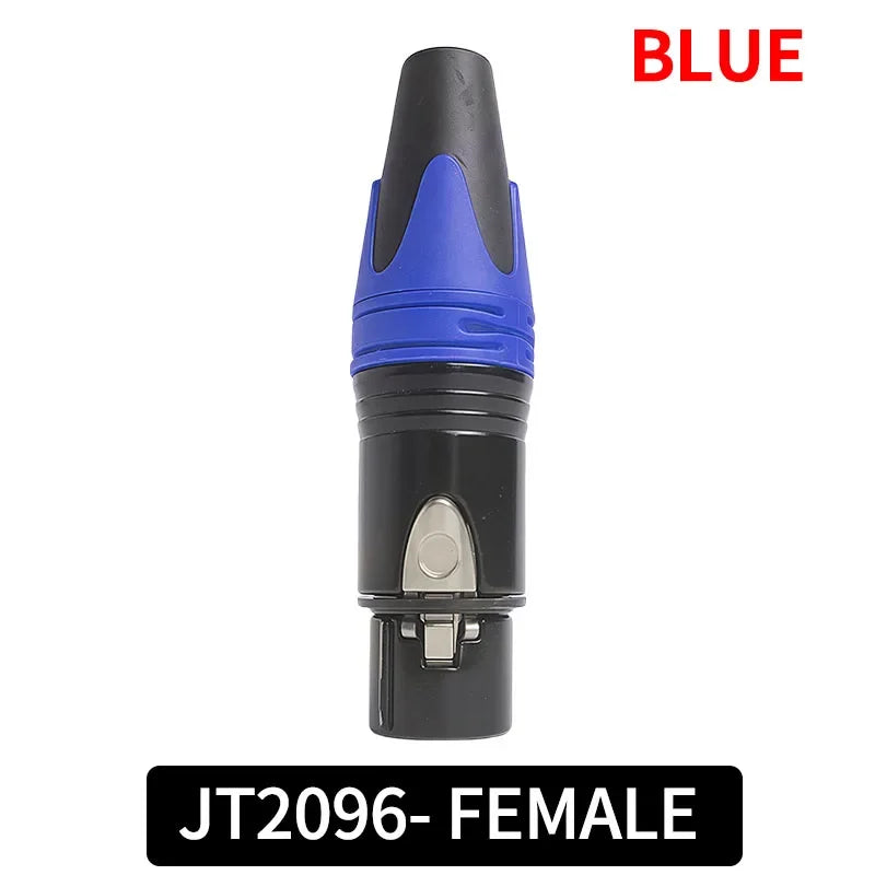 4/10/20pcs 3-Pin XLR Male to Female Adapter Connector for Microphone Audio Amplifier Plug Converter