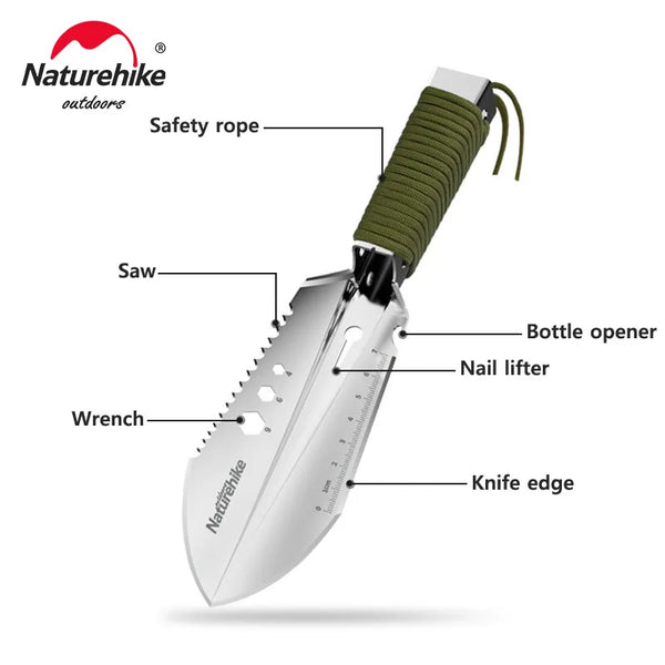 ប៉ែល សម្រាប់ បោះតង់ Naturehike សម្រាប់ ដើរលេង ក្រៅផ្ទះ ច្រើនមុខងារ ងាយស្រួល ប្រើ ...យកតាមខ្លួន ងាយស្រួល កាប់ ឈើ ងាយស្រួល កាប់ សួនច្បារ ប៉ែល តូច សម្រាប់ ធ្វើ ស្រែ ចម្ការ