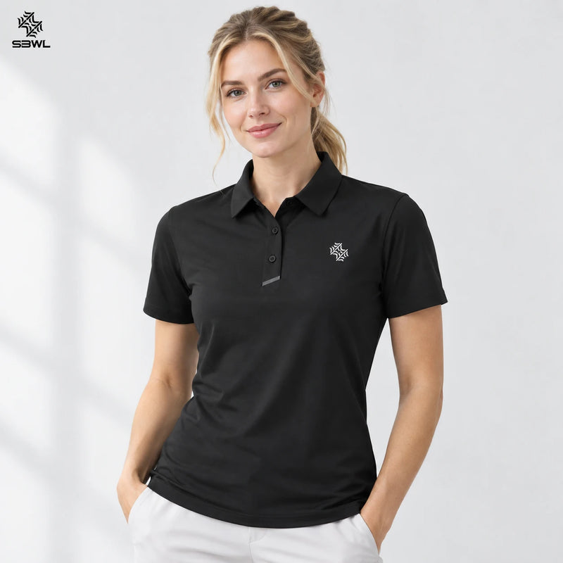 SBWL Woman's Tees New Outdoor Running Fitness Quick Dry Sports T-Shirt High Quality Light Casual Short Sleeve Gym Tennis Tops