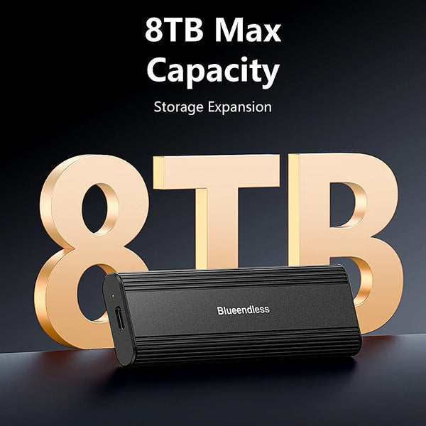 ស្រោម Blueendless M.2 NVME SATA ពីរពិធីការ NVME/NGFF SATA SSD 10Gbps ប្រភេទ C SATA NVME M.2 2230 2242 2260 2280 SSD Enclo