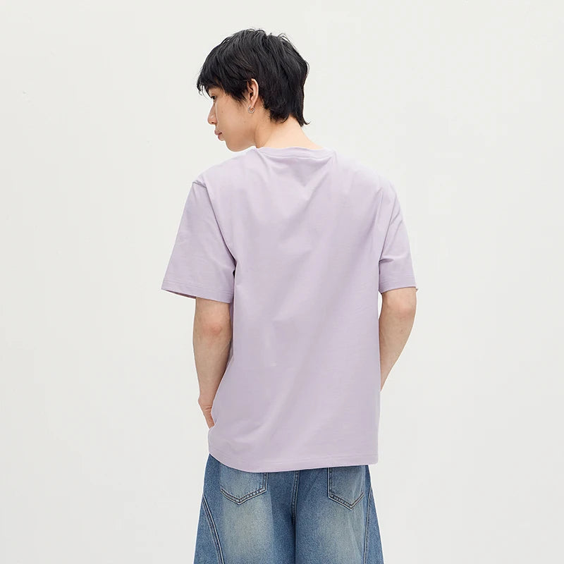 Semir Men Tshirt Tie Dye Star Printed Moisture Wicking Quick Dry Knit Couple Style 2026 Summer Casual Top