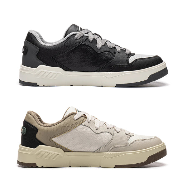 ស្បែកជើងបុរស Li-Ning COMMON 80S Lifestyle ទន់ ស្រួល ស្រាល ស្បែកជើងកីឡា LiNing Classic Casual AGCW231