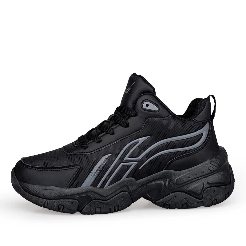 Fashion Casual Sneakers Men Black White Sport Casual Shoes Big Size 47 48 49 Comfortable Anti Slip Sneakers Dropshipping