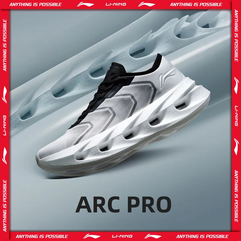 ស្បែកជើងរត់បុរស Li-Ning ARC PRO Cushion BOOM ស្រូបយកឆក់ ការពារការស្ទុះខ្លាំង ស្រាល និងការពារការស្ទុះ ARHW025