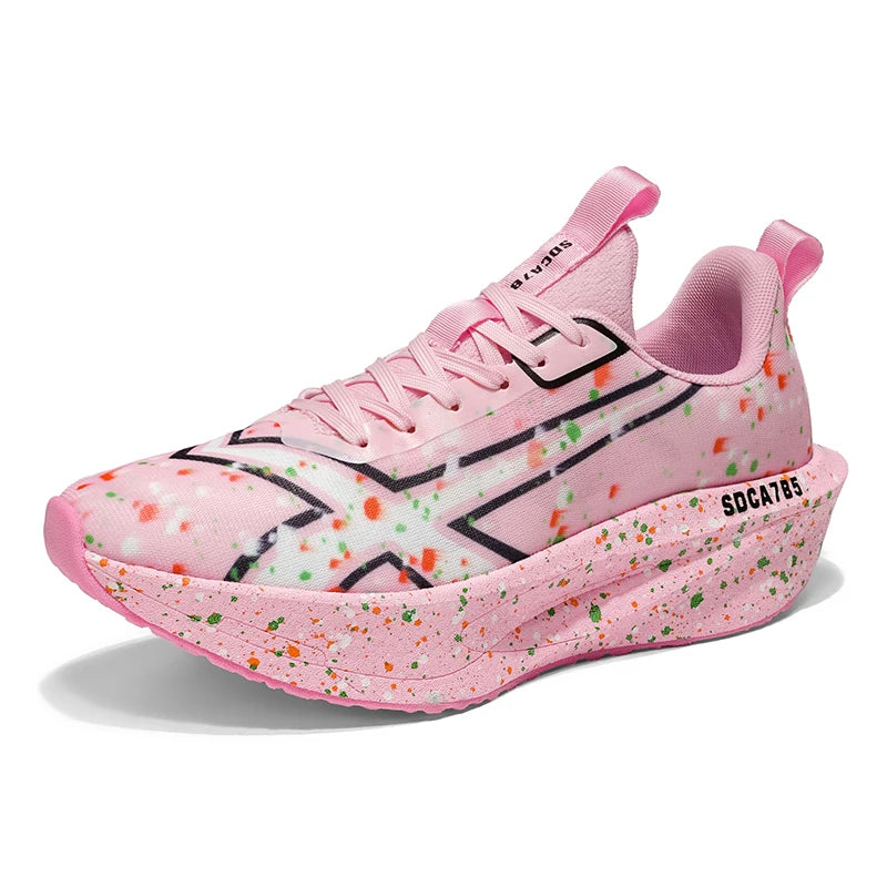 Mens Running Shoes 2025 New Luxury Design Lightweight Low Top EVA Cushioned Outsole Gym Training Daily Jogging Fashion Sneakers