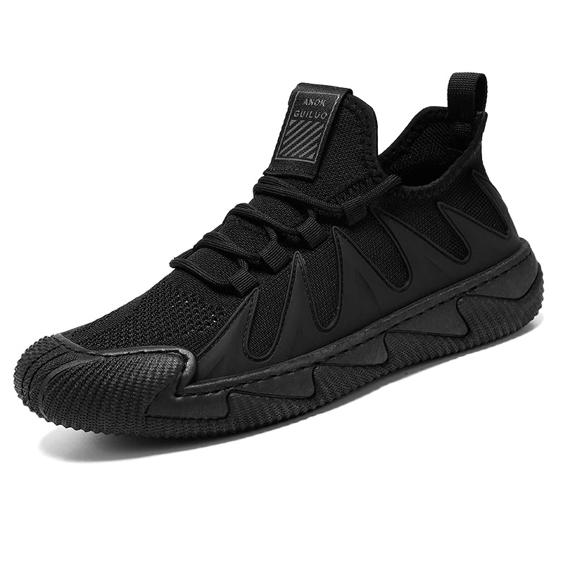 Men's sneakers casual light mesh sports shoes four seasons fashion outdoor soft sole Anti slip Breathable comfort running shoes