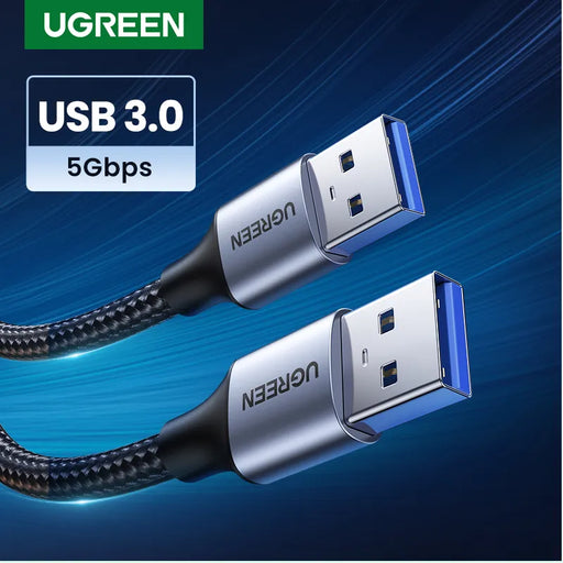 Ugreen USB to USB Extension Cable Type A Male to Male USB 3.0 2.0 Extender for Radiator Hard Disk TV Box USB 3.0 Cable Extension