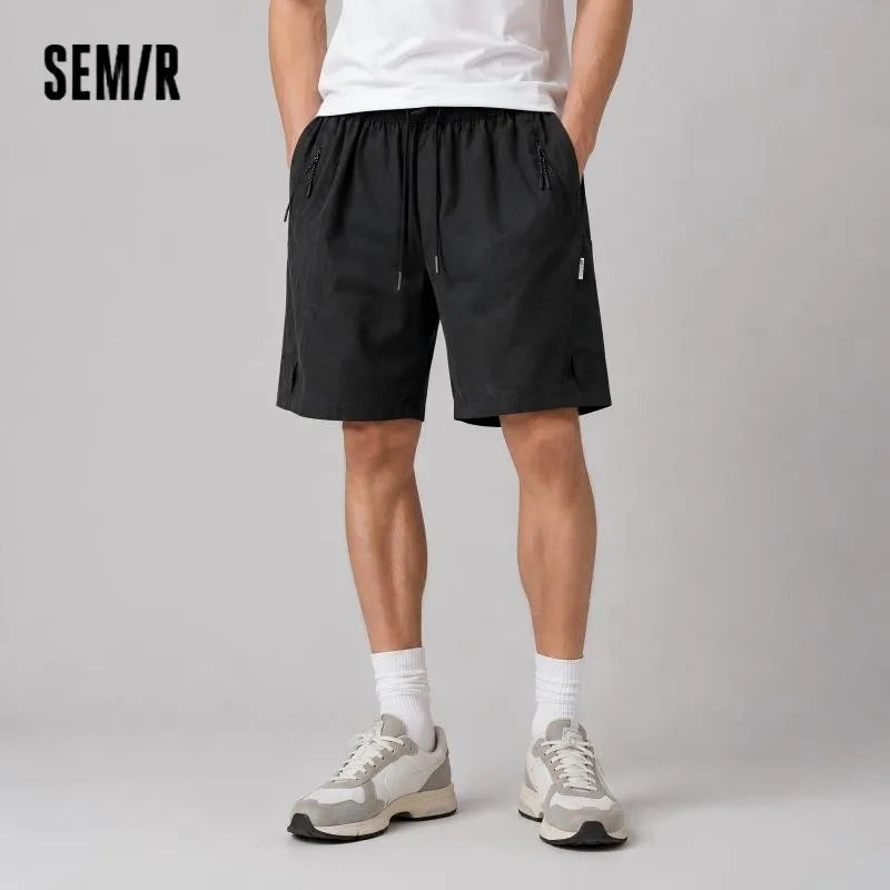 Semir Mens Shorts 2026 Extra Loose Casual Breathable Knee Length Trendy Streetwear Soft Comfortable