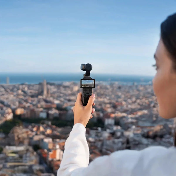 DJI Osmo Pocket 4 1" CMOS & 4K/240fps 3-Axis Stabilization & Rotatable 107GB Built-In Storage & 800MB/s Transfer