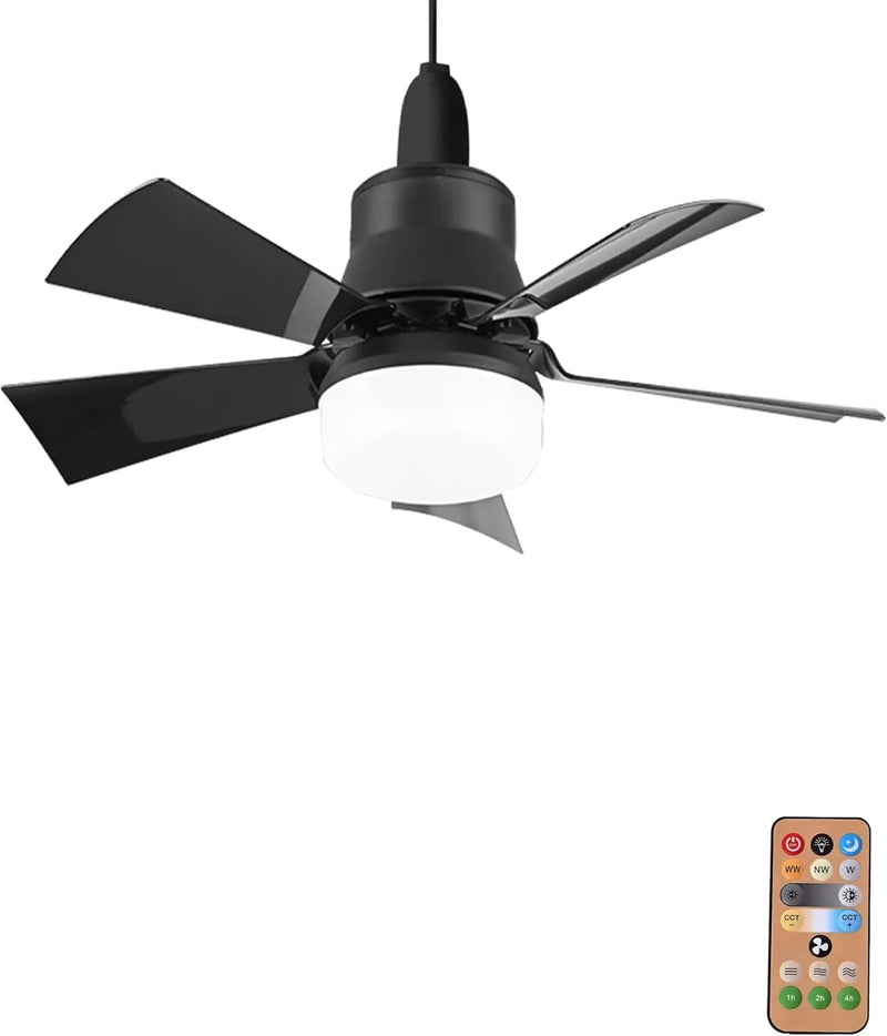 កង្ហារពិដានទំនើប LED ជាមួយឧបករណ៍បញ្ជាពីចម្ងាយ 30W E27 កង្ហារពិដានសម្រាប់បន្ទប់គេង បន្ទប់ទទួលភ្ញៀវ ផ្ទះបាយ ការតុបតែង