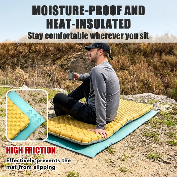 កន្ទេល Naturehike Ultralight ក្រៅផ្ទះ ពហុមុខងារ ធន់នឹងសំណើម ប្រឆាំងនឹងការរអិល កីឡា យូហ្គា បោះតង់ ញ៉ាំអាហារ អាចកាត់កន្ទេលតាមទំហំ