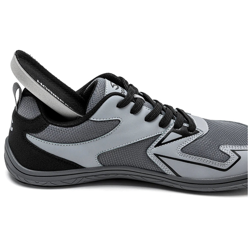 HOBIBEAR Barefoot Minimalist Shoes Unisex Wide Width Outdoor Running Sneakers Zero-Drop Non Slip Walking Shoes for Women Men