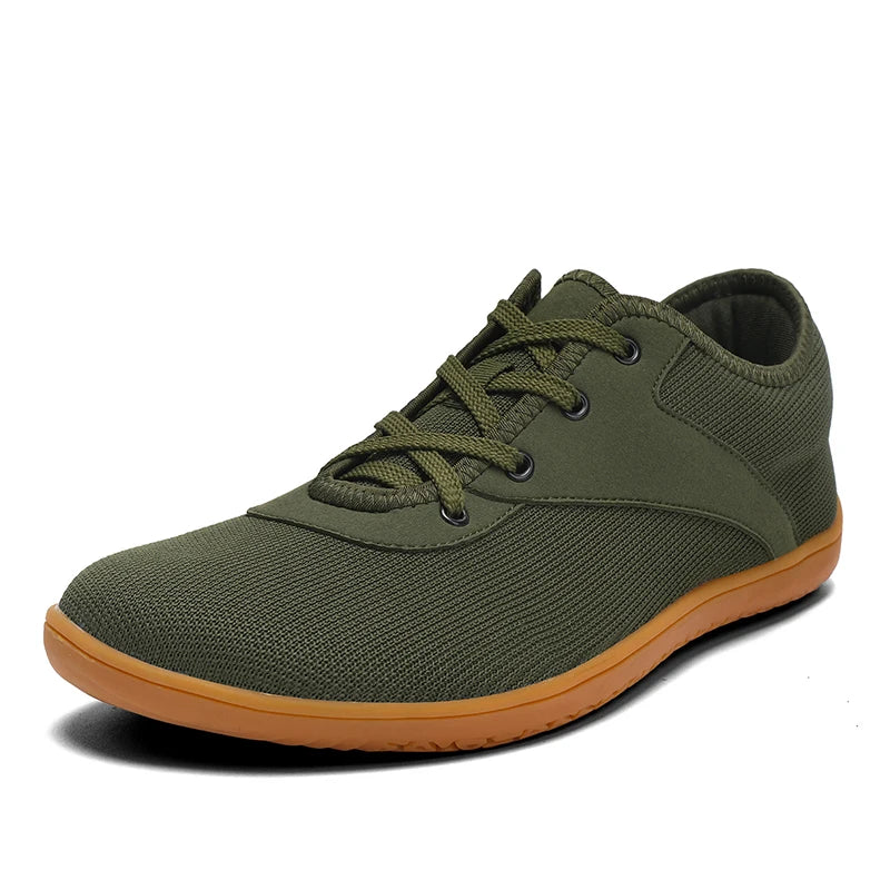 Unisex Wide Toe Box Barefoot Shoes Men Women Outdoor Trail Running Minimalist Walking Shoes Extra Width Lightweight Breathable