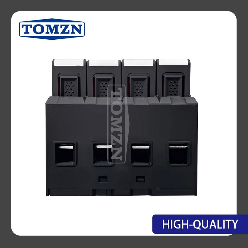 TOMZN TZG40-B/C/D DIN Rail SPD Pluggable, 1P-4P, PA66, 110-220V AC, 10/20/30kA, T2, for Office/PC Lightning Protection