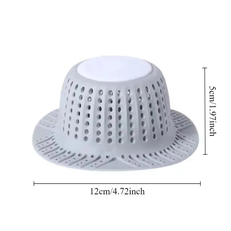 Sink strainer bathroom Anti-blocking silicone floor drain cover Sewer outlet shower drain hair catcher kichen accessories.