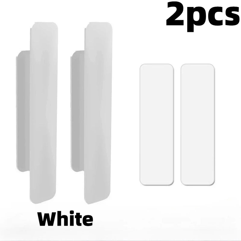 2pcs Non-punching Self-Adhesive Door Handle Without Punching, Multi-Purpose Handle, Paste Cabinet Handle, Door Handles.