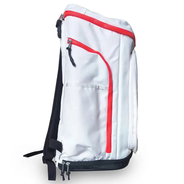 កាបូបស្ពាយបាល់បោះ Li-Ning Unisex ធ្វើពីប៉ូលីអេស្ទ័រ សមត្ថភាពធំ ងាយស្រួលប្រើប្រាស់ ទាន់សម័យ កាបូបស្ពាយចំហៀងពីរជាន់សម្រាប់បុរស និងស្ត្រី ABSV359