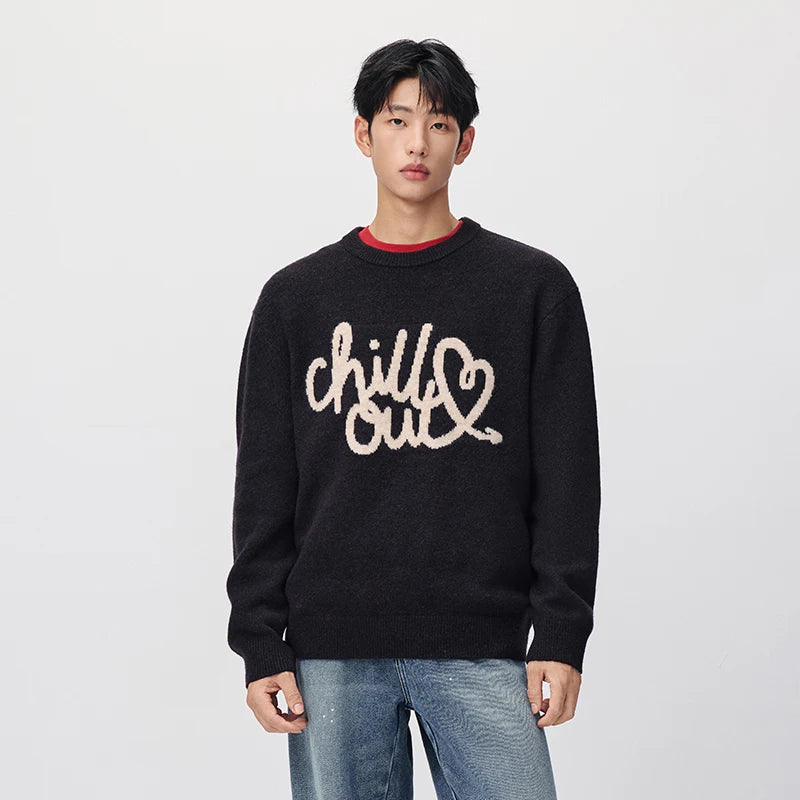 អាវយឺតប៉ាក់ Semir សម្រាប់បុរស រចនាបថទំនើប សាច់ក្រណាត់ទន់ Jacquard កមូល ឆ្នាំ២០២៦ សម្លៀកបំពាក់រដូវរងាថ្មីប្រចាំថ្ងៃ រចនាបថធម្មតាសម្រាប់ទីក្រុង
