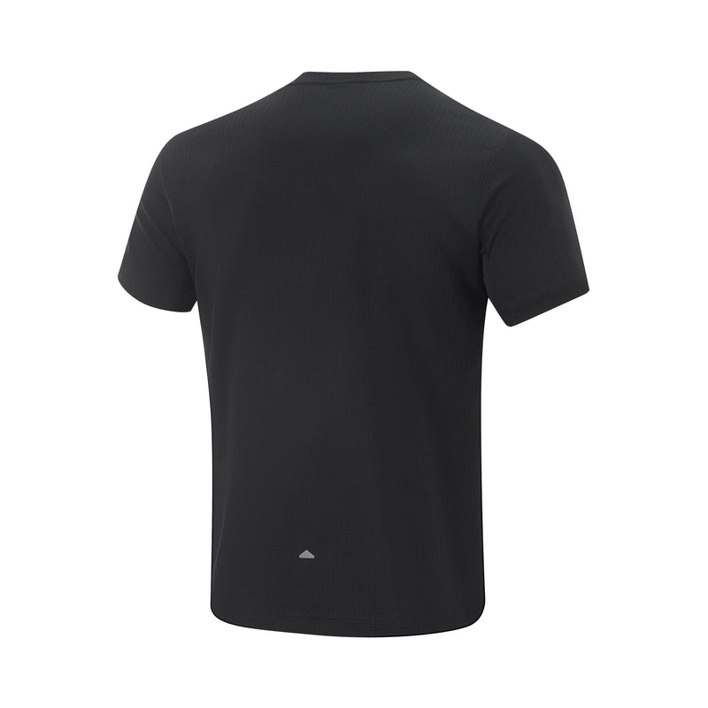 Li-Ning Men's Running Sports T-Shirt AT AIR Regular Fit Polyester Breathable Reflective LiNing Short Sleeve Tee Tops ATSV471