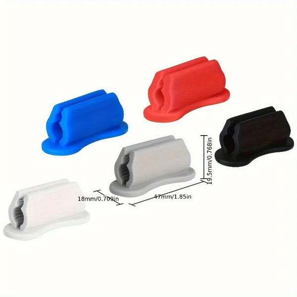 1/2pcs Upgraded Silicone Pen Holders, Adhesive Organizer for Desk and Wall, Office and Home Study Storage Accessories.