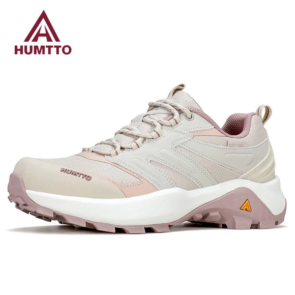 HUMTTO Woman Sneakers Breathable Women Outdoor Black Non-slip Hiking Shoe Ladies Casual Shoes Women's Designers Trekking Boots