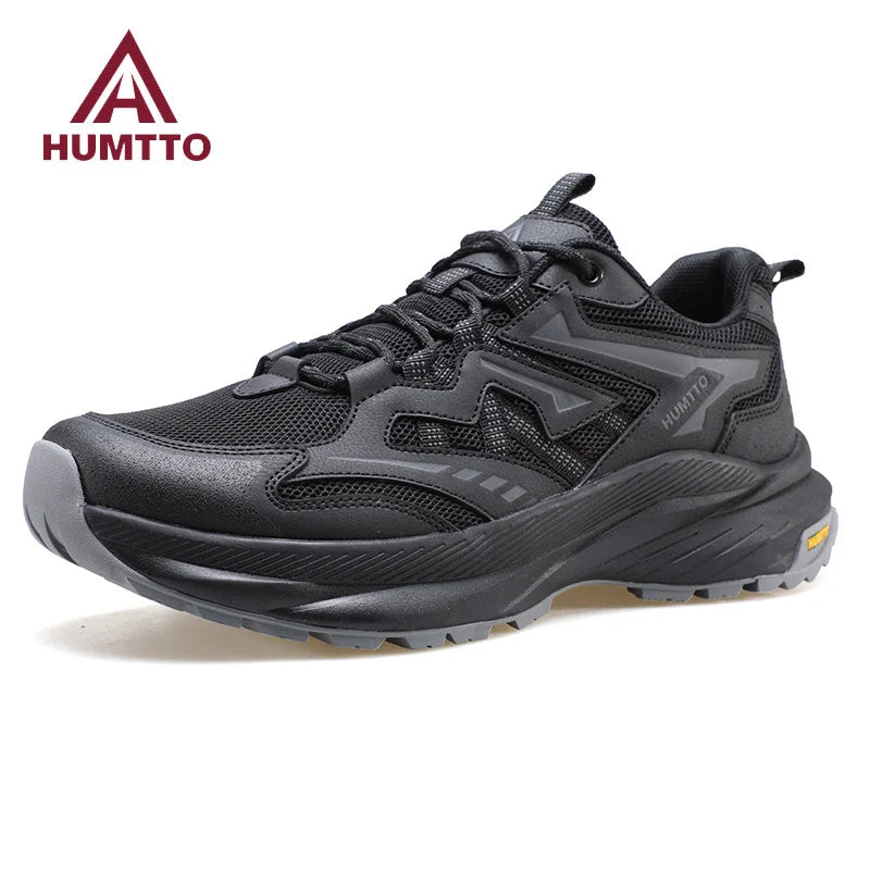HUMTTO Trail Shoes for Man Breathable Sneakers Jogging Running Shoes Brand Men's Luxury Designer Sports Walking Casual Trainers
