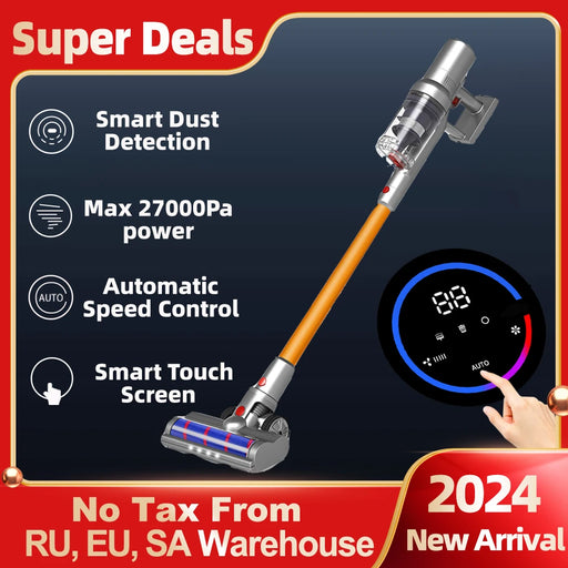 Wireless Handheld Vacuum Cleaner VC205,27000PA Suction,Smart Dust Sensor,Touch Screen,Portable Stick Cordless Vacuum for Home CHINA