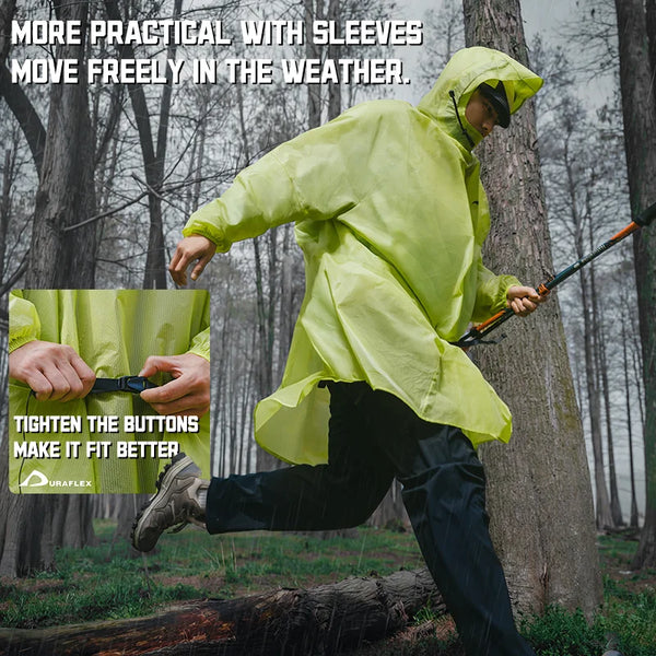 អាវភ្លៀង Naturehike ស្រាលខ្លាំង ការពារទឹកភ្លៀង ការពារព្យុះ ការពារភ្លៀង ការពារភ្លៀង អាវធំអាចបត់បាន ឡើងភ្នំ