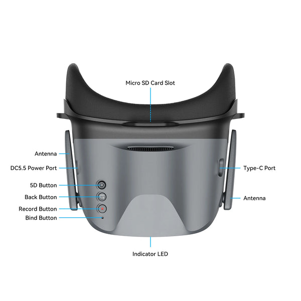 វ៉ែនតា BETAFPV VR04 HD FPV ថ្មីឆ្នាំ 2026