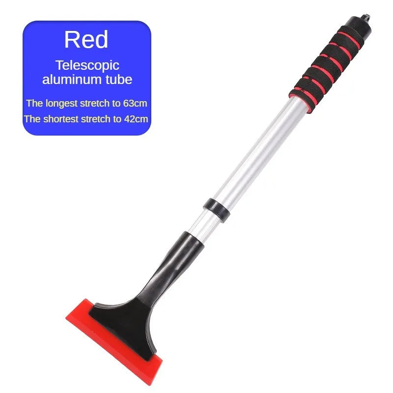 SEAMETAL Car Telescopic Ice Scraper Auto Windows Defroster Snow Shovel Extendable Snow Removal Tool for Winter Car Accessories