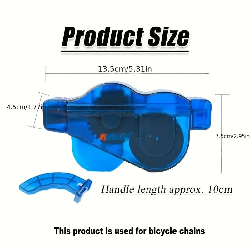 1pc Portable Bikec Chain Cleaner, Mountain Road Bike Motorcycle Chain Washing Tool Sprocket Cleaning Tool.Chain Cleaner