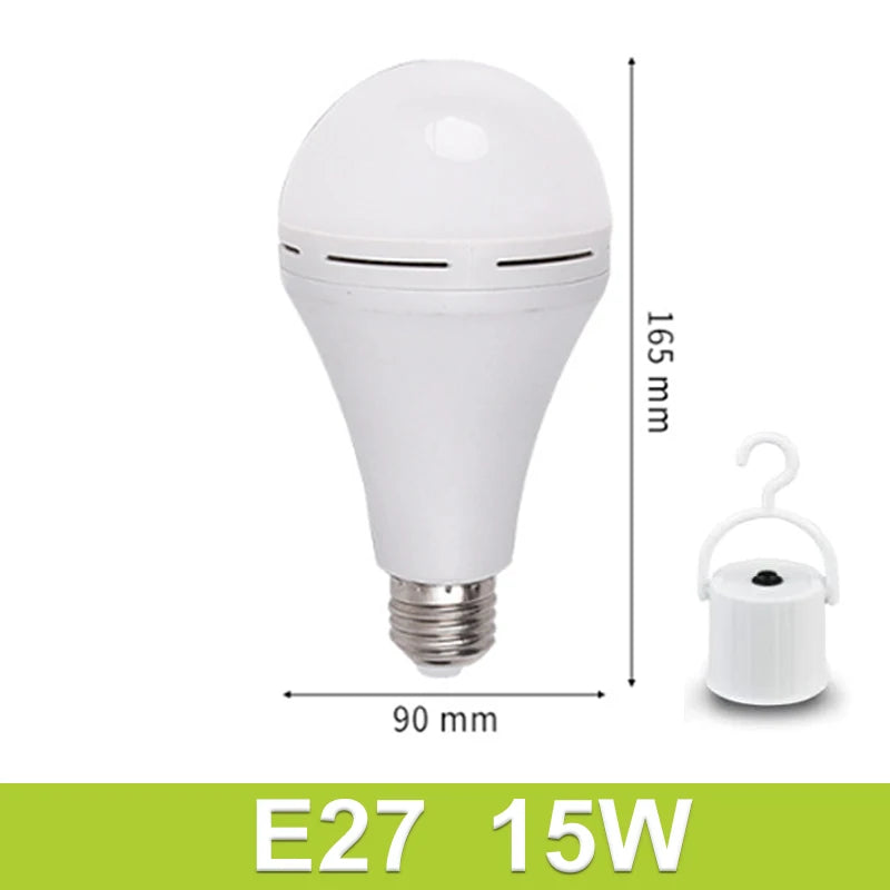 1/3 Pcs Rechargeable Bulb LED Outdoor Waterproof Emergency Light Portable Hanging Night Light Adjustable Camping Fishing Garden
