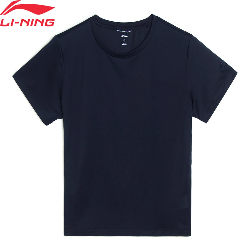 អាវយឺតកីឡាសម្រាប់នារី Li-Ning 100% Polyester ស្លីមហ្វីត ពណ៌ស្រស់ឆើតឆាយ អាវយឺតលីនីង ATSV904
