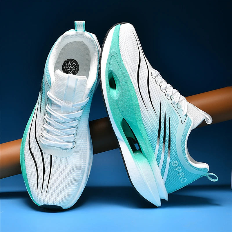 Mens Sports Shoes 2025 New Lightweight Cushioning Sneakers Daily Training Plus Size Comfort Running Shoes for Man
