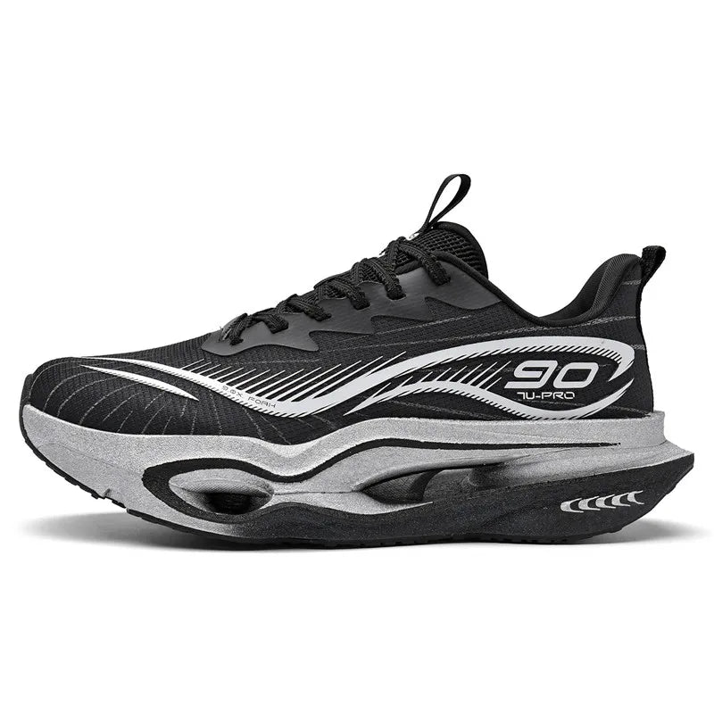 Unisex Sports Shoes Rebound Cushioning Soft Sole Professional Training Shoes Light Marathon Fitness Comfortable Running Shoes
